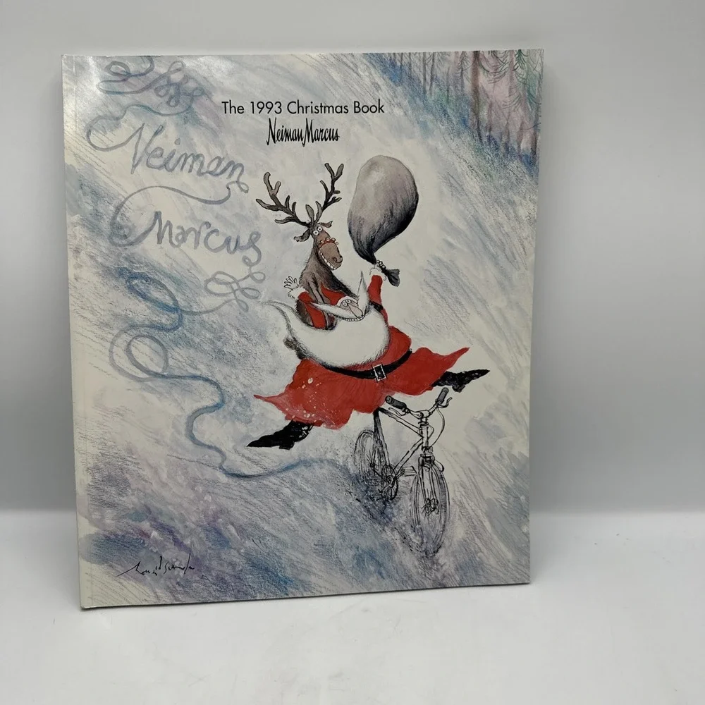 Neiman Marcus The Christmas Book Holiday Catalog Illustrated Paperback BkB‎ 1993